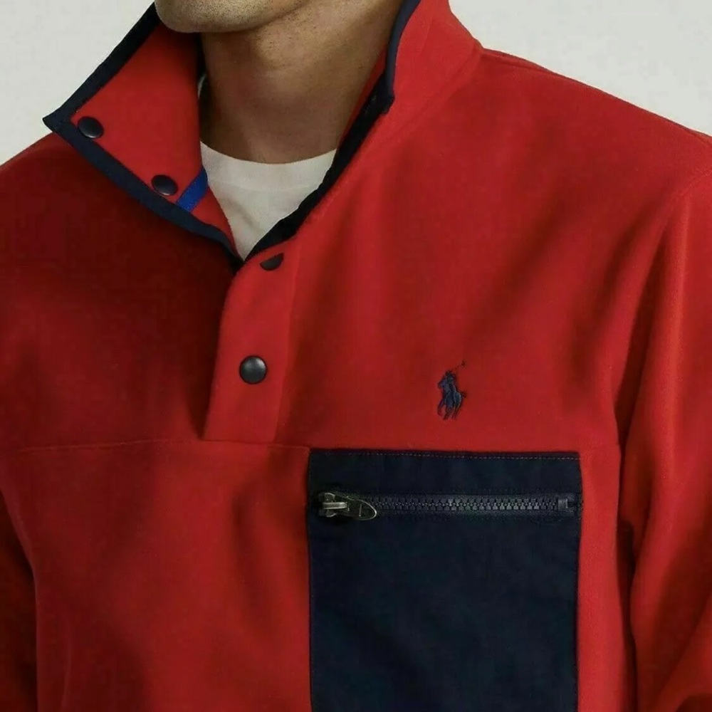 Polo Ralph Lauren Men's Fleece Pullover - Picture 10 of 12
